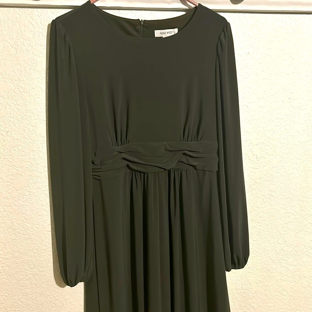 Nine West green dress